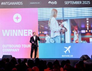 MATARE.GE გახდა WTG Awards 2024-ის გამარჯვებული – Outbound Tour Company of the Year