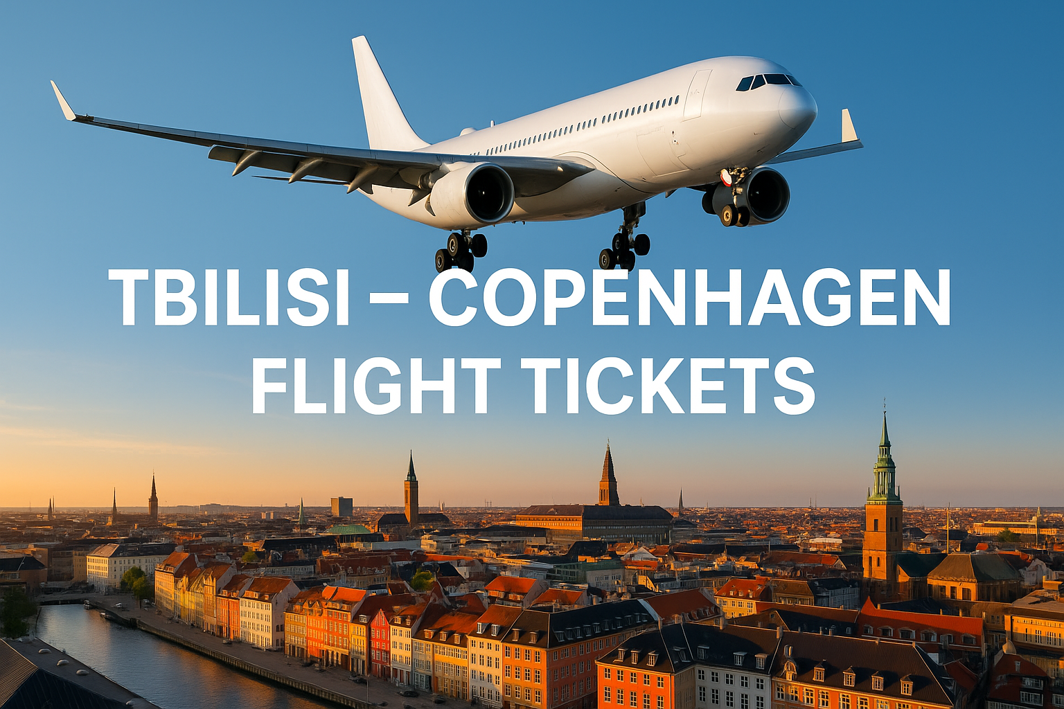ავიაბილეთები თბილისიდან კოპენჰაგენში — იაფი ფრენები დანიის მიმართულებით Matare.ge-ზე