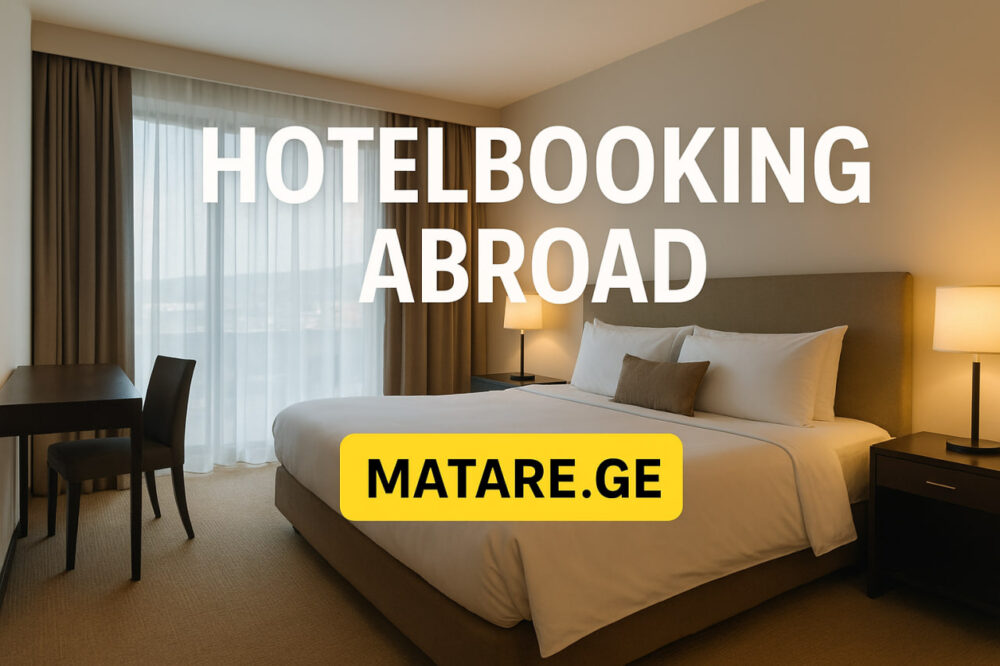 სასტუმროს დაჯავშნა იაფად – საუკეთესო ფასები Matare.ge-ზე