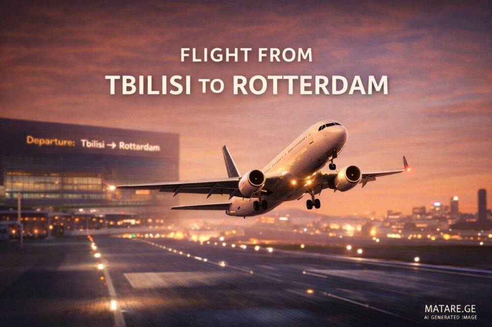 თბილისი როტერდამი ავიაბილეთები ფრენები თბილისიდან როტერდამში