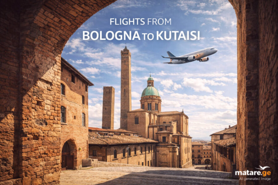 ბოლონიიდან ქუთაისში ავიაბილეთები — ფრენები იტალიის ბოლონიიდან ქუთაისის მიმართულებით