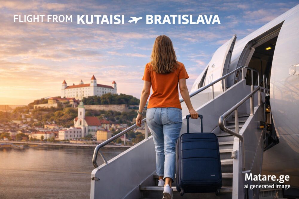 ქუთაისი ბრატისლავა — თვითმფრინავი,აეროპორტი