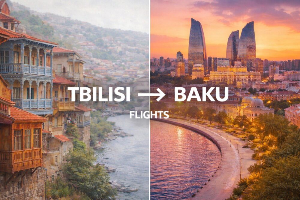 თბილისი ბაქო ავიაბილეთები — ფრენები აზერბაიჯანის მიმართულებით
