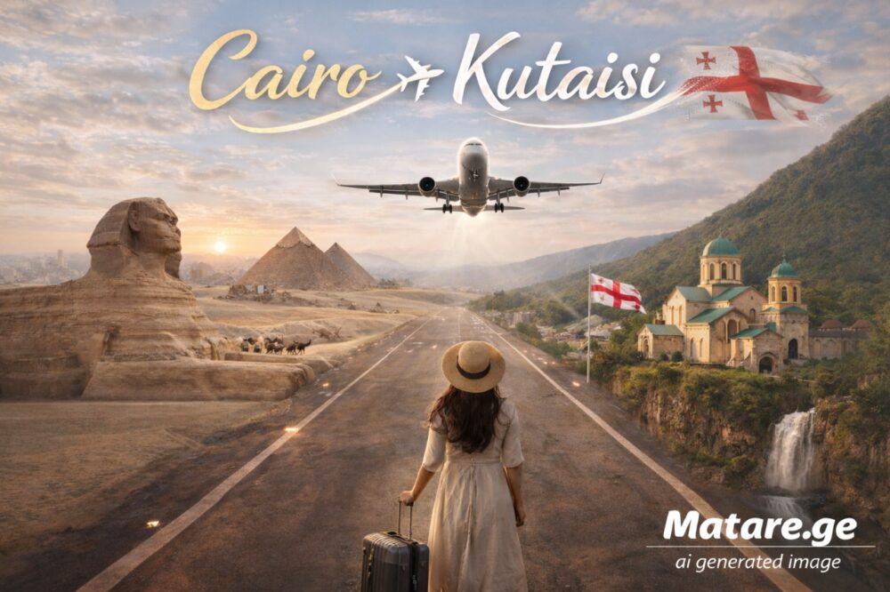 კაირო ქუთაისი ავიაბილეთები — ფრენები საქართველოს მიმართულებით