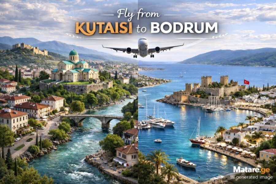 ქუთაისი ბოდრუმი ავიაბილეთები — ფრენები თურქეთის მიმართულებით
