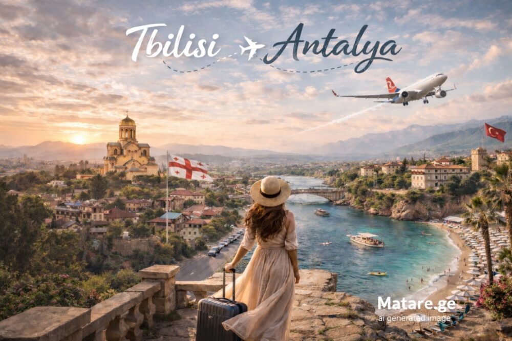 თბილისი ანტალია ავიაბილეთები — ფრენები თურქეთის მიმართულებით