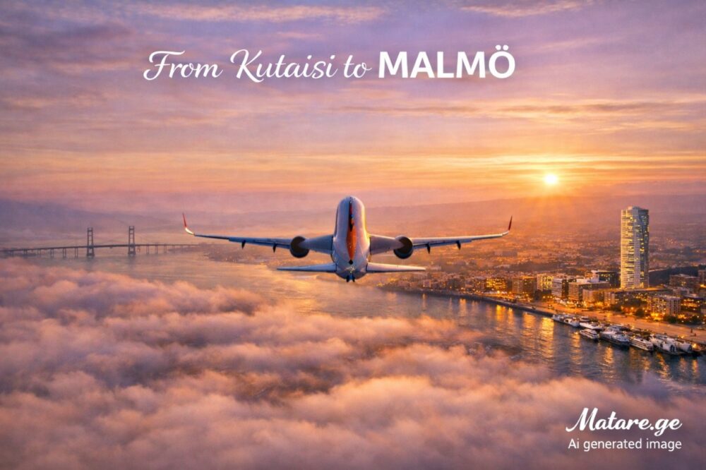 ქუთაისი მალმიო ავიაბილეთები — ფრენები შვედეთის მიმართულებით