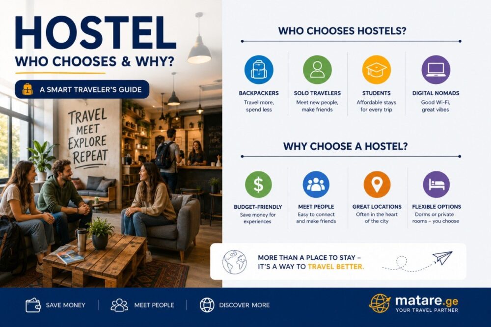 Hostel — ვინ ირჩევს ჰოსტელს და რატომ, გზამკვლევი მოგზაურებისთვის