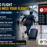 Missed Flight — რა უნდა გააკეთო თუ ფრენა გამოგრჩა, ნაბიჯ-ნაბიჯ გზამკვლევი